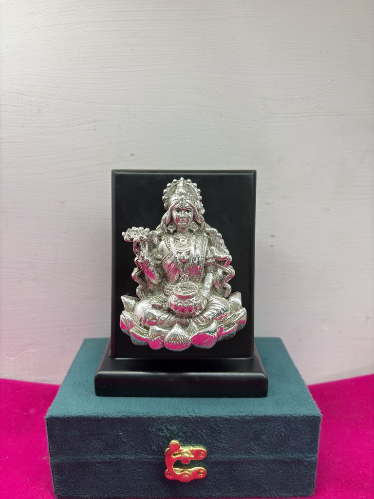 [KDC-IDL-0040] Religious Idol - Laxmi Ji With Wood